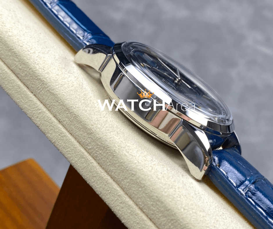 Breitling Chronometer Premier - Blue Dial - Blue Leather Strap 5
