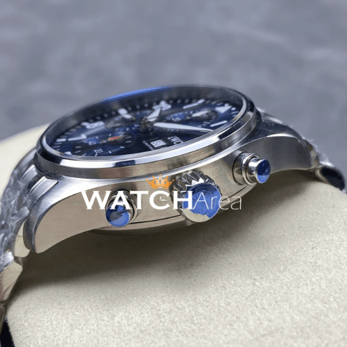 IWC - Pilot's Watch - Blue Dial - SS Strap 4