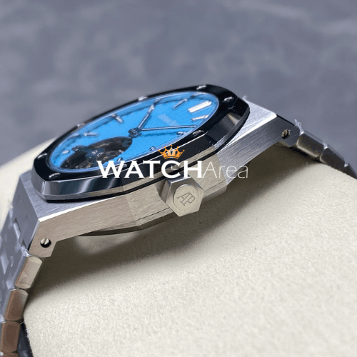 Audemars Piguet - Royal Oak - Tourbillon - Sky Blue Dial 4