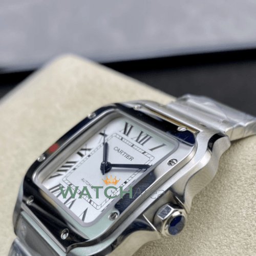 Cartier - Santos - White Dial - SS Strap 3