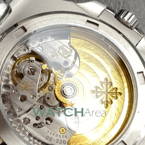 Patek Philippe - Nautilus - Green Dial - Baguette Bezel  5