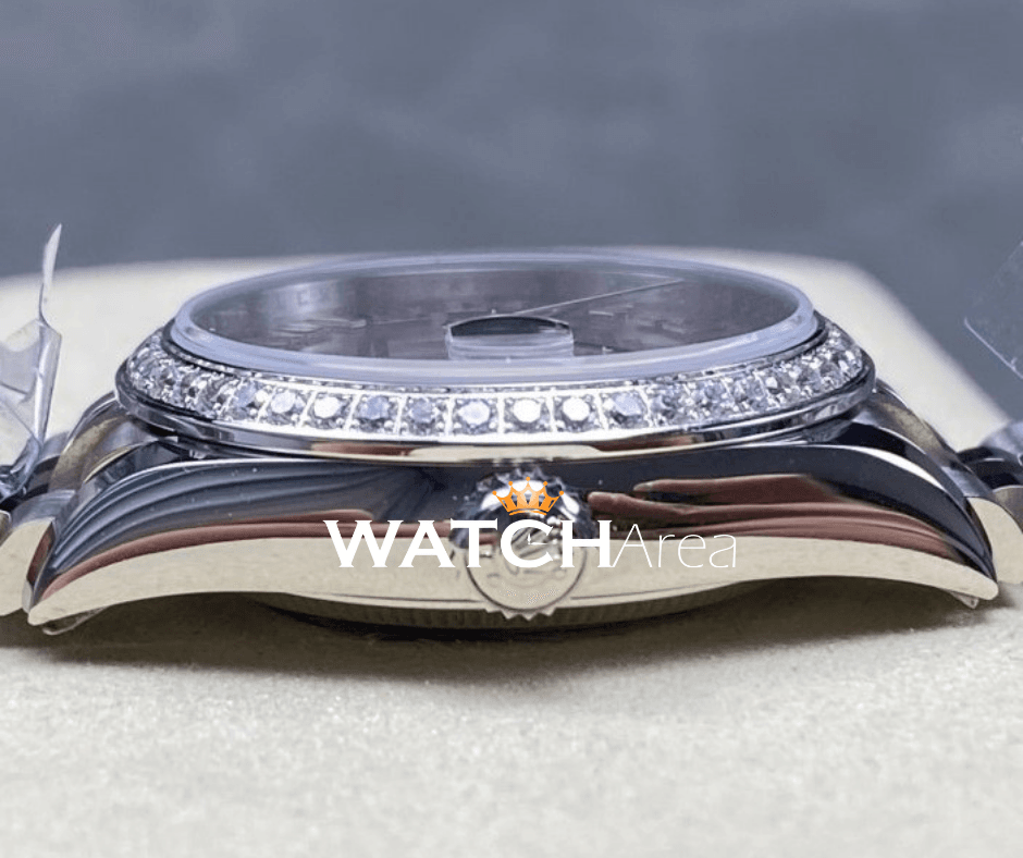 Rolex Datejust 31 - Purple Dial - Jubilee Strap 3