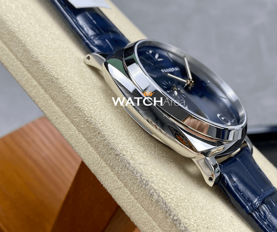 Panerai Luminor Due - Blue Dial - Blue Leather Strap 5