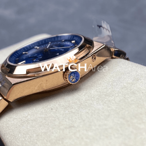 Vacheron Constantin - Overseas/Moon Phase - Blue Dial - RG Strap 4