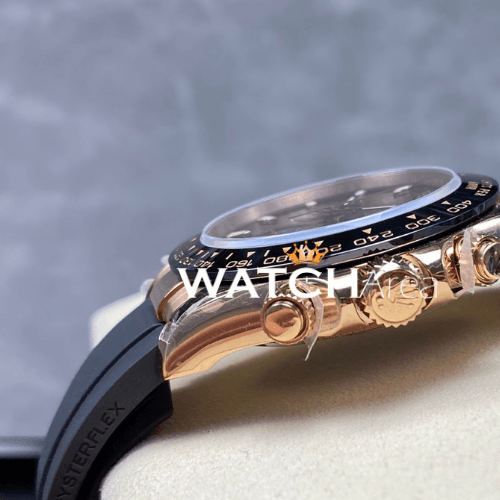 Rolex - Daytona - Chocolate Dial - Black Oysterflex Rubber Dial 4