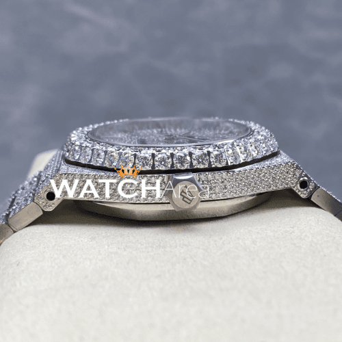 Audemars Piguet - Royal Oak - Moissanite - Gray Dial 4