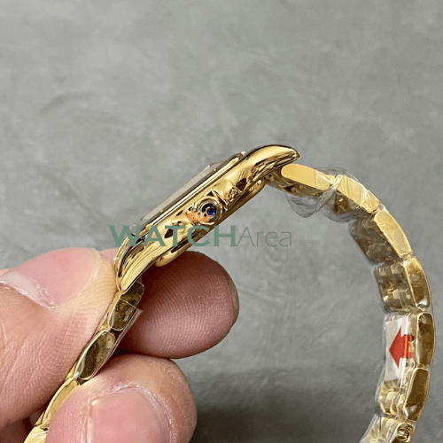 Cartier - Panthère - White Dial - YG Strap 4