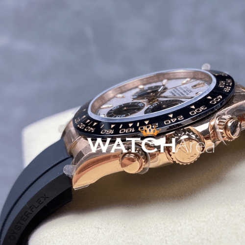 Rolex - Daytona - RG/Meteorite Dial - Black Oysterflex Rubber Strap 4