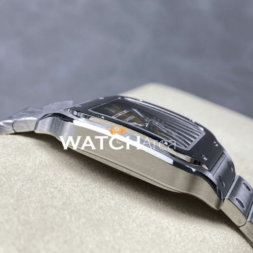 Cartier - Santos - Brown Dial - SS Strap 4
