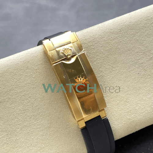 Rolex - Daytona - Gold/White Dial - Black Oysterflex Rubber Dial 5