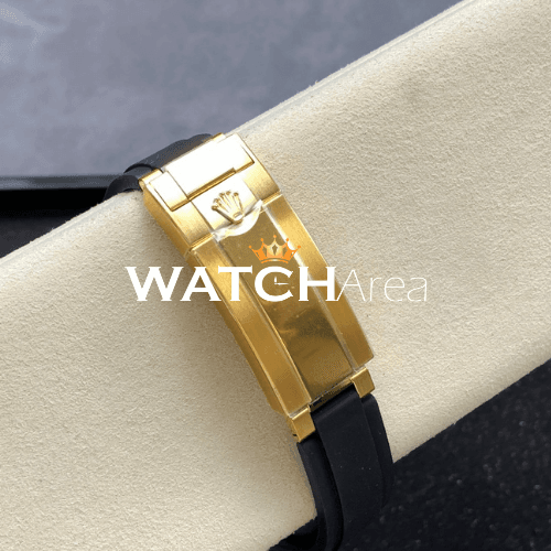 Rolex - Daytona - Turquoise Dial - Black Oysterflex Rubber Strap 5