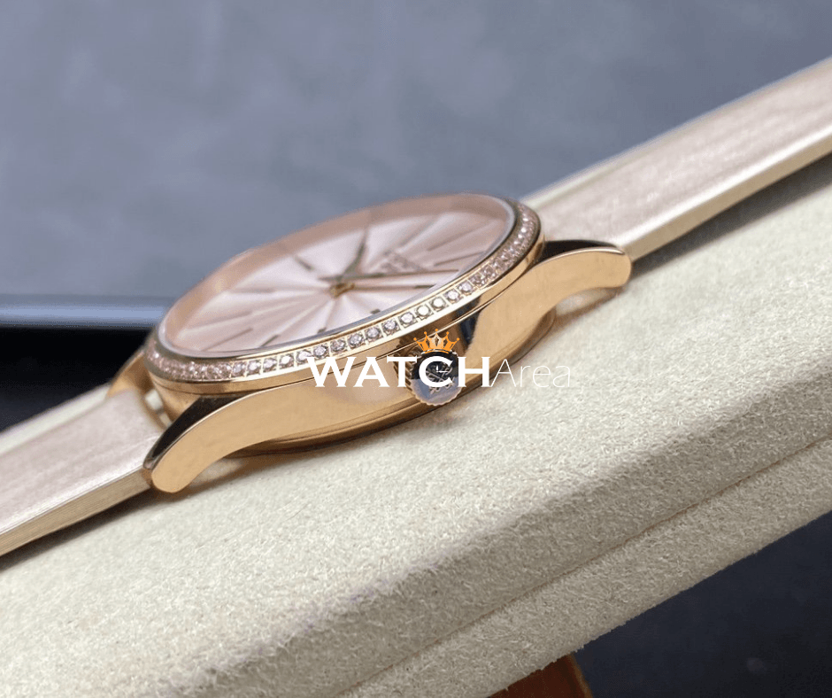 Patek Philippe Calatrava - Cream Dial - Satin Strap 4