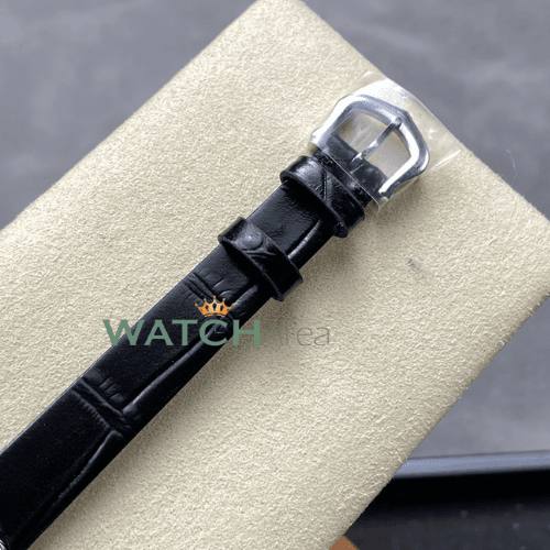 Cartier - Baignoire - White Dial - Black Leather Strap 5