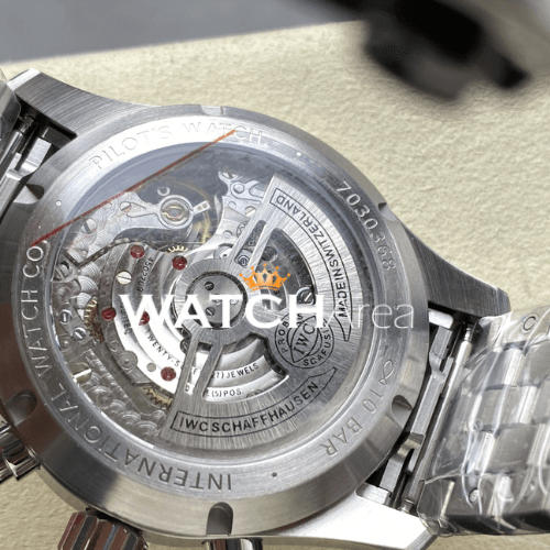 IWC - Pilot's Watch - Black Dial - SS Strap 6