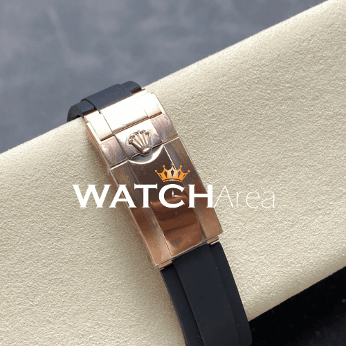 Rolex - Daytona - RG/Meteorite Dial - Black Oysterflex Rubber Strap 5