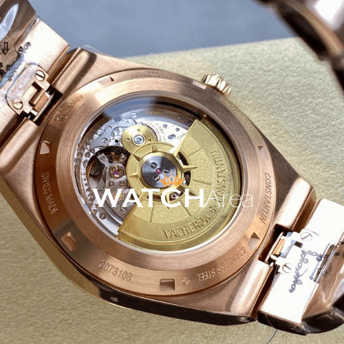 Vacheron Constantin - Overseas/Moon Phase - Blue Dial - RG Strap 7