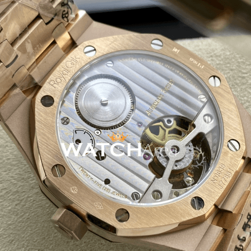 Audemars Piguet - Royal Oak - Tourbillon - Rose Gold - Pink Toned Dial 6