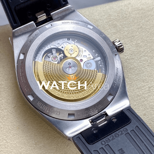 Vacheron Constantin - Overseas/Moon Phase - Black Dial - Black Rubber Strap 7