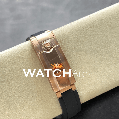 Rolex - Daytona - Black/RG Dial - Black Oysterflex Rubber Strap 5