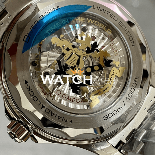 Omega - Seamaster/James Bond 007 - Blue Dial - SS Strap 6