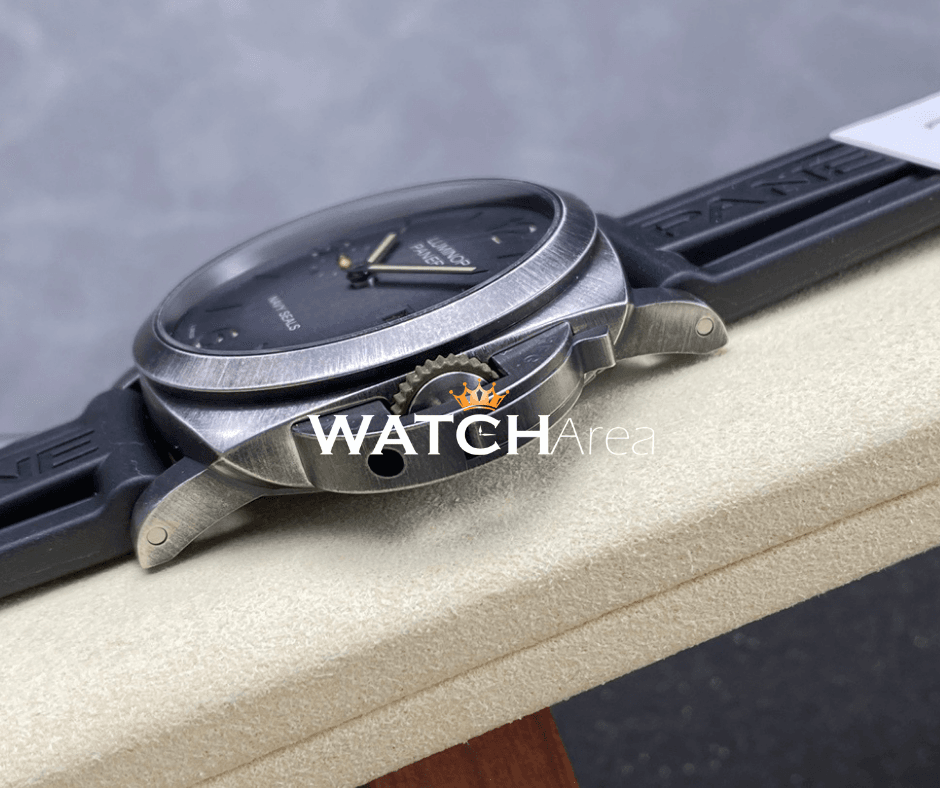 Panerai Luminor Due - Iron Gray Dial - Black Rubber Strap 4