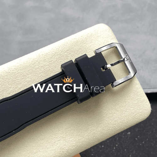 IWC - Pilot's Watch - Blue Dial - Black Rubber Strap 6