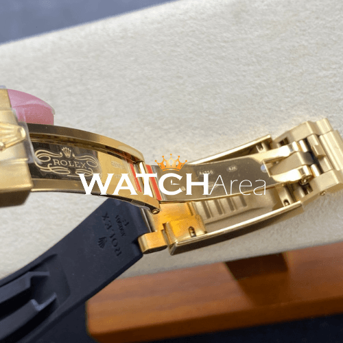 Rolex - Daytona - Turquoise Dial - Black Oysterflex Rubber Strap 6