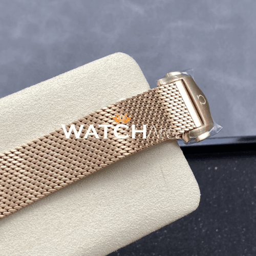 Omega - Seamaster - Black Dial - BG Milanese Strap 6