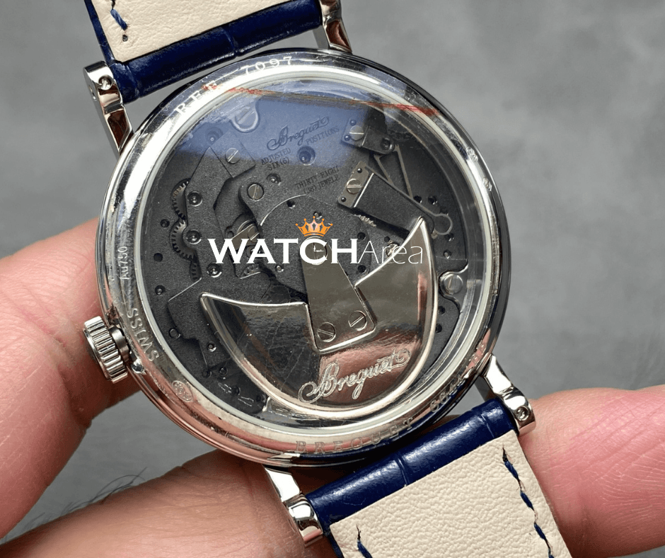 Breguet Tradition - Blue Leather Strap 6