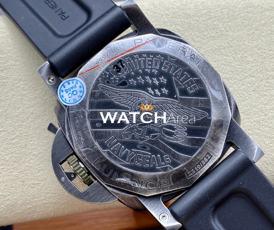 Panerai Luminor Due - Iron Gray Dial - Black Rubber Strap 6