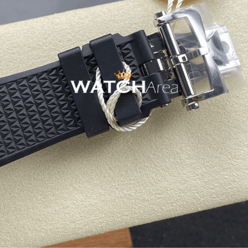 Vacheron Constantin - Overseas - Black Dial - Black Rubber Strap 6