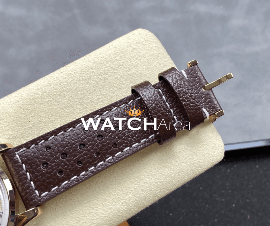 Breitling Chronometer Premier - White Dial - Brown Leather Strap 7