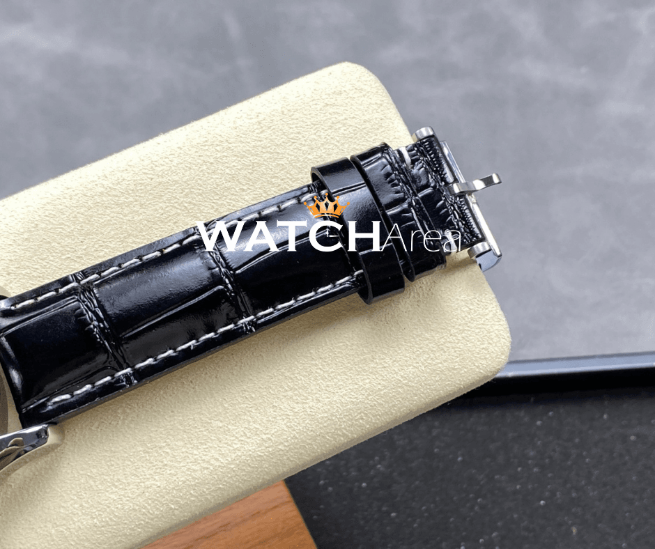 Breitling Chronometer Premier - Black Dial - Black Leather Strap 8