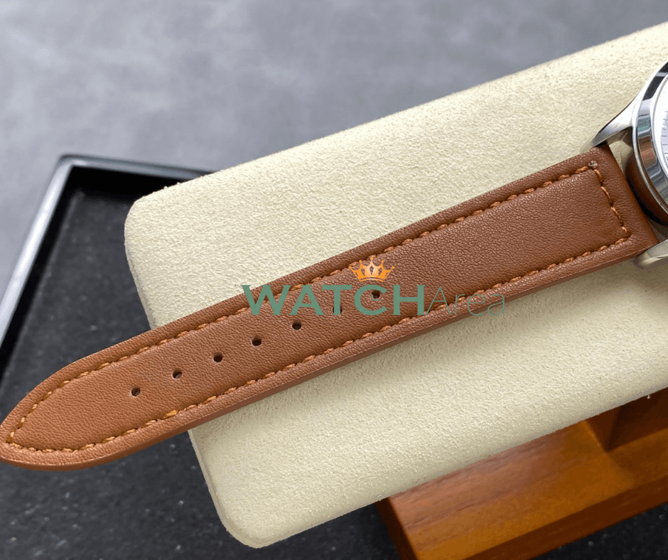 Jaeger-LeCoultre Master Calendar - Silver Dial - Brown Leather Strap 8