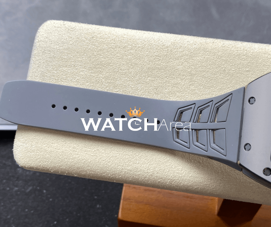 Richard Mille "Bubba Watson" Limited - Silver Rubber Strap 7