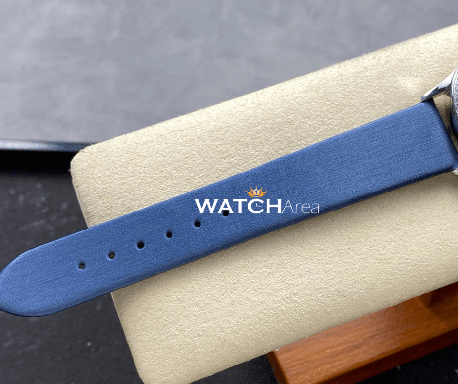 Patek Philippe Calatrava - Blue Dial - Satin Strap 6