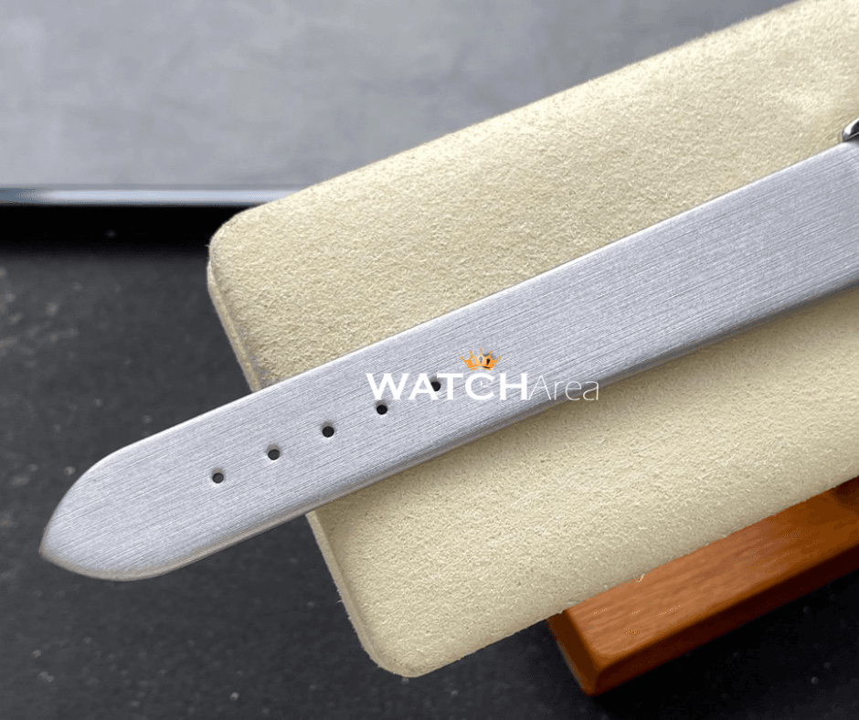 Patek Philippe Calatrava - Gray Dial - Satin Strap 7