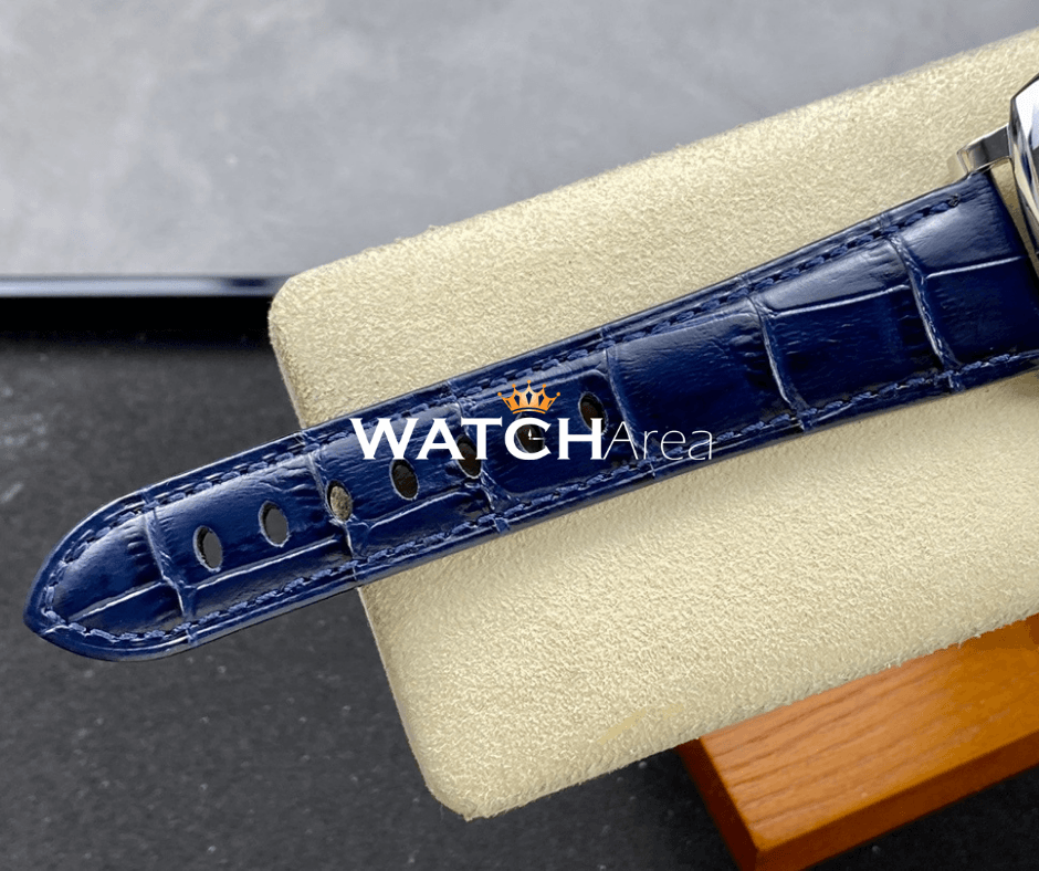 Panerai Luminor Due - Blue Dial - Blue Leather Strap 8