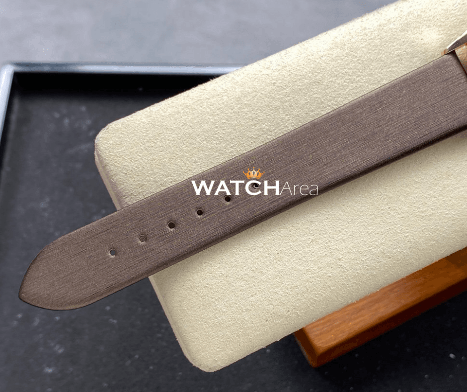 Patek Philippe Calatrava - Brown Dial - Satin Strap 7